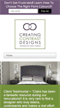 Mobile Screenshot of creatingcontrastdesigns.com